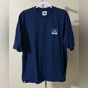 Adidas Men’s Blue Short Sleeve Pure Game Shirt, Size XL